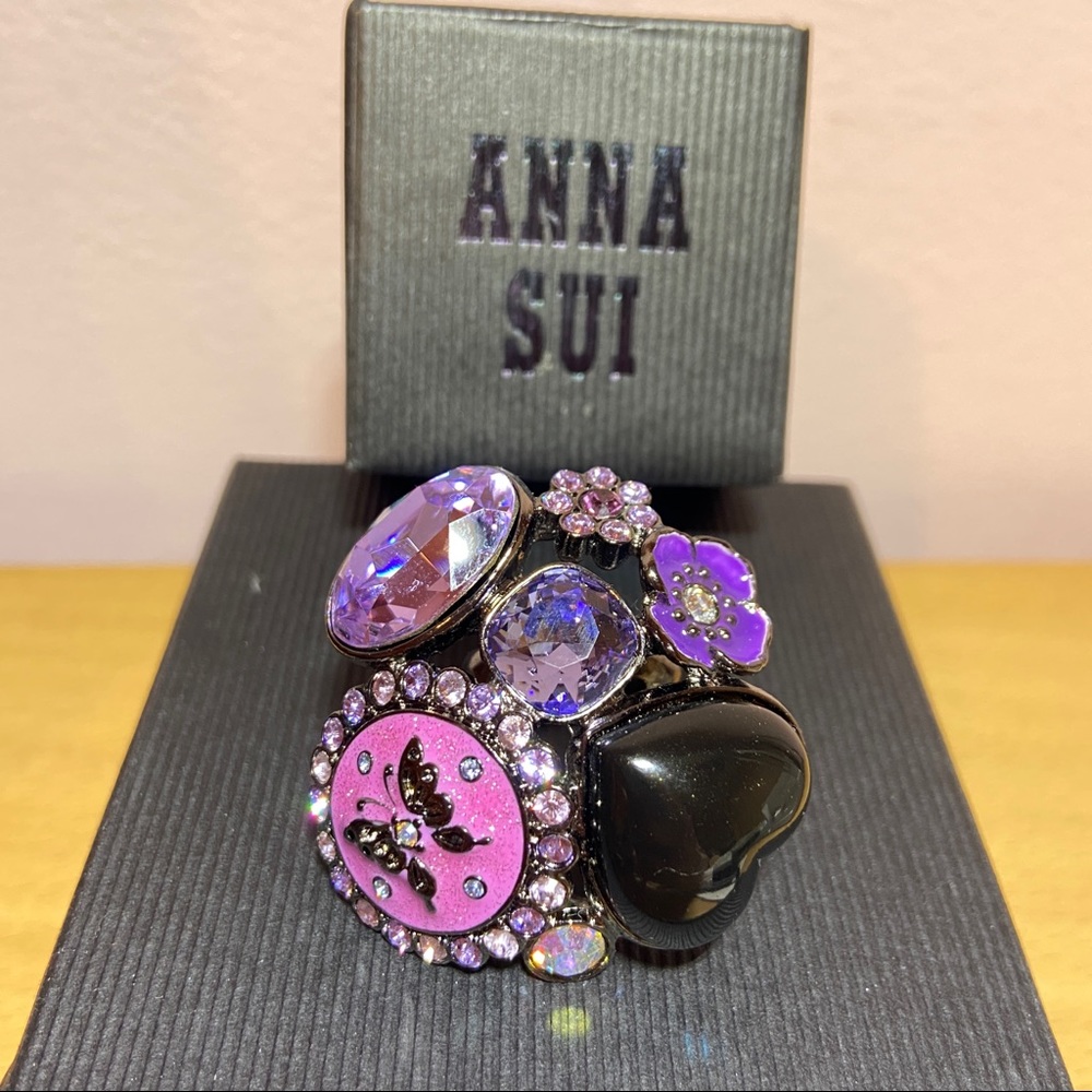 Anna Sui Crystal Ring